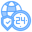 24 hours icon 64x64