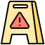 Wet floor icon 64x64