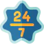 24/7 アイコン 64x64