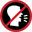 Silence Symbol 64x64
