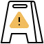 Wet floor icon 64x64