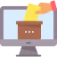 Online voting icon 64x64