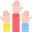 Raise hand Ikona 64x64