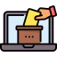 Online voting icon 64x64