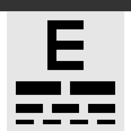 Eye test icon