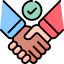 Handshake icon 64x64