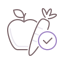 Healthy eating icon 64x64