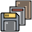 Floppy disc biểu tượng 64x64
