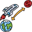 Space bus icon 64x64