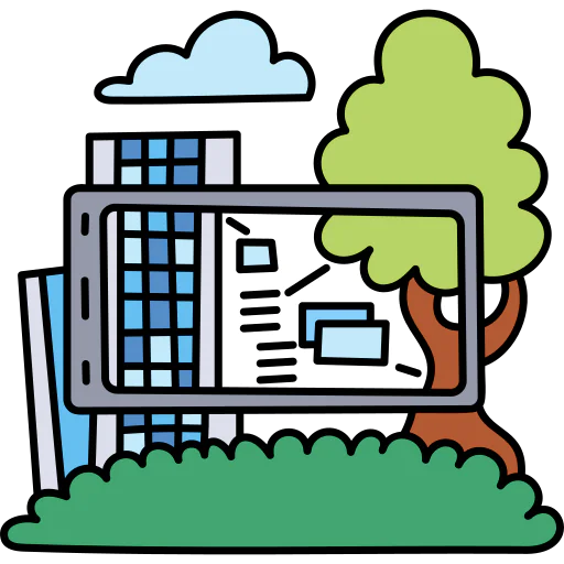 Augmented reality icon