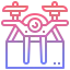 Drone delivery アイコン 64x64