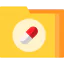 Medical file icon 64x64