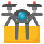 Drone delivery アイコン 64x64