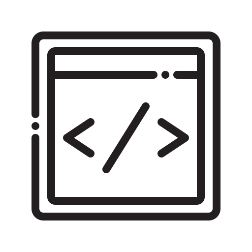 Coding icône