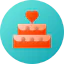 Wedding cake icon 64x64