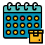 Delivery date icon 64x64