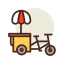 Food cart icon 64x64