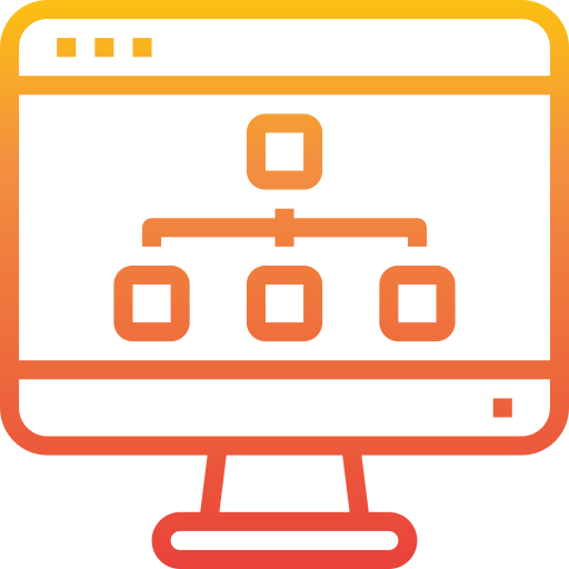 Flow chart icon
