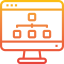 Flow chart icon 64x64