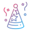 Party hat icon 64x64