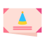 Birthday invitation icon 64x64