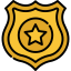 Police badge icon 64x64