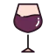 Wine glass Ikona 64x64