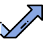 Diagonal arrow Symbol 64x64