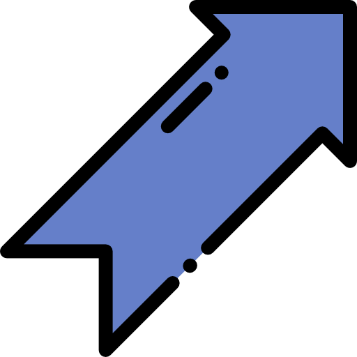 Diagonal arrow icon