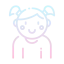 Baby girl icon 64x64