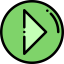 Play button Symbol 64x64