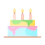Birthday cake icon 64x64
