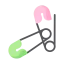 Safety pin icon 64x64