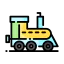 Игрушечный поезд иконка 64x64