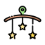 Baby mobile icon 64x64