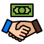 Partnership handshake 图标 64x64