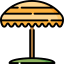 Sun umbrella ícono 64x64