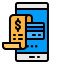 Mobile payment icon 64x64