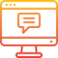 Bubble speech icon 64x64