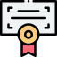 Certificate icon 64x64