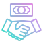 Partnership handshake 图标 64x64
