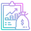 Business chart icon 64x64