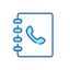 Phone book icon 64x64