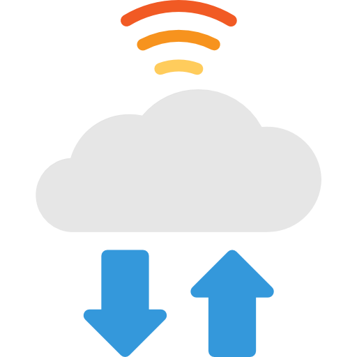 Cloud computing icon