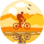 Cycling icon 64x64