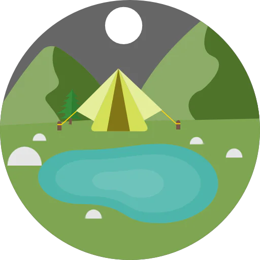 Camping icon