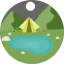 Camping icon 64x64