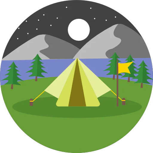Camping icon