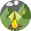 Camping icon 64x64
