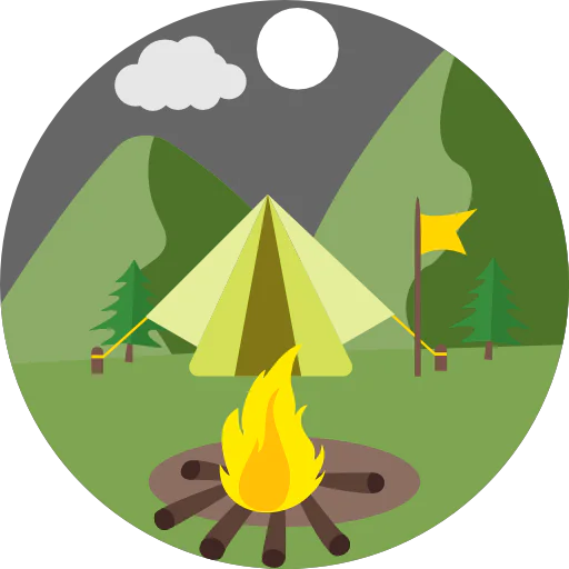Camping icon